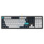 KeyChron Q6 Max Swappable 100% Mechanical Gaming Keyboard - Wireless / RGB / English/Arabic / Black Accessories >