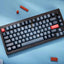 KeyChron V1 Max Swappable 75% Mechanical Keyboard - Wireless / RGB / English/Arabic / Black Accessories > Keyboard &