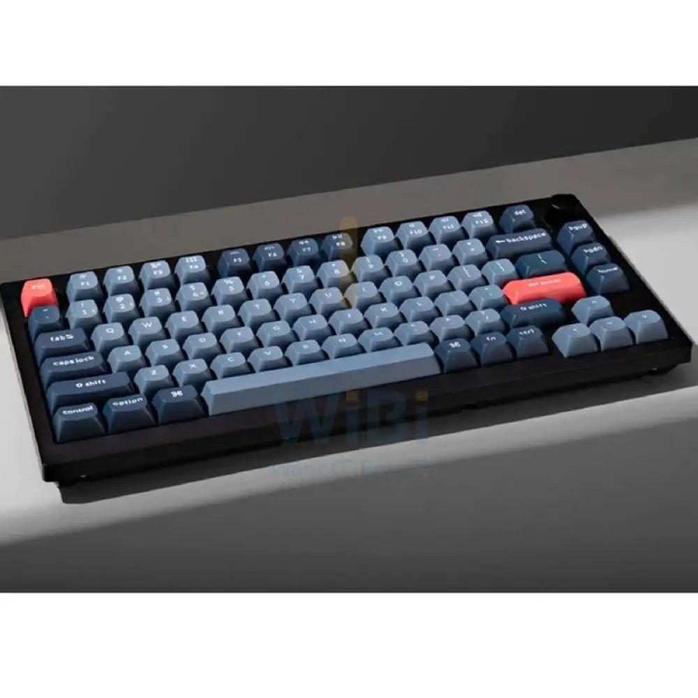 KeyChron V1 Max Swappable 75% Mechanical Keyboard - Wireless / RGB / English/Arabic / Black Accessories > Keyboard &