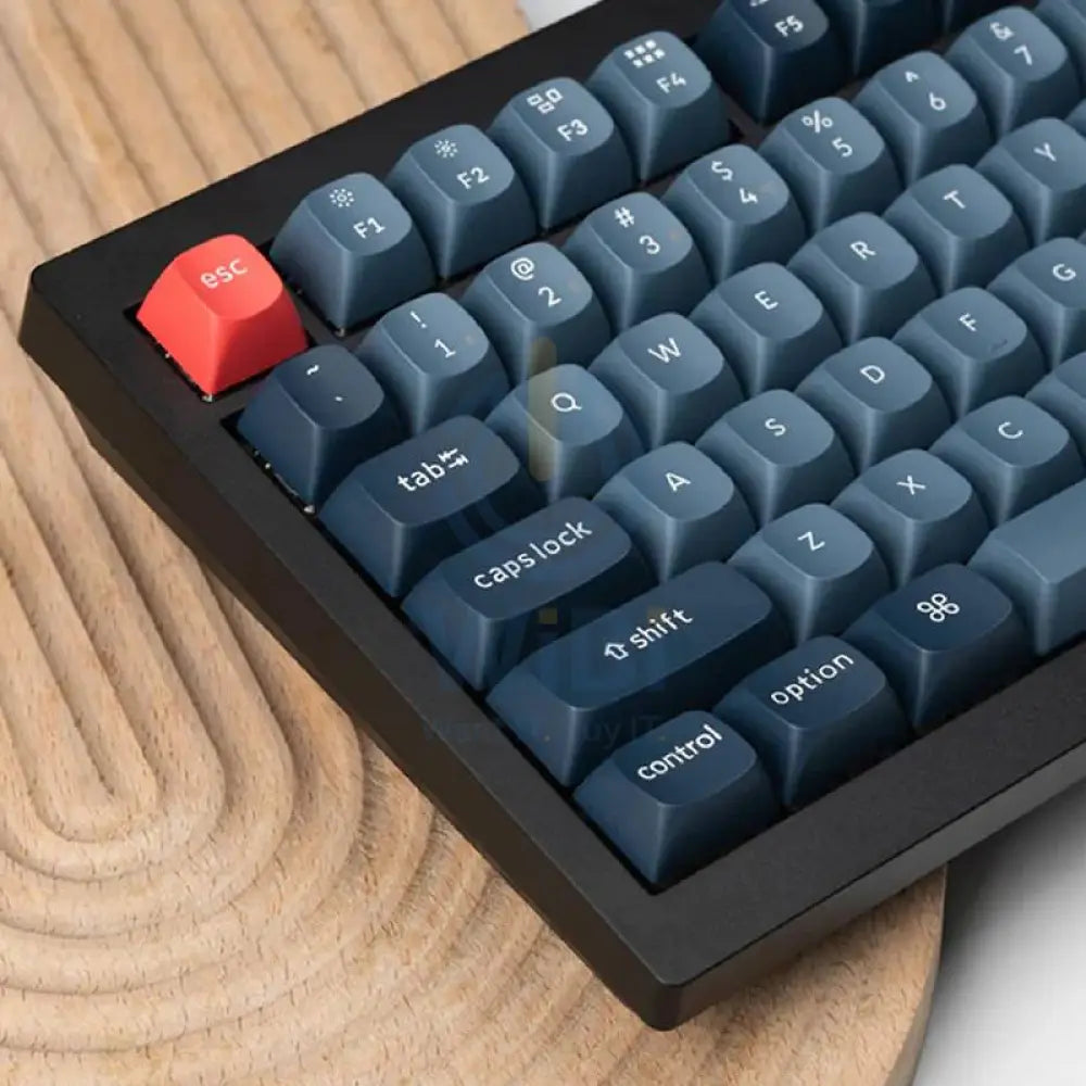 KeyChron V1 Max Swappable 75% Mechanical Keyboard - Wireless / RGB / English/Arabic / Black Accessories > Keyboard &