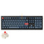 KeyChron V6 Max Swappable 100% Mechanical Gaming Keyboard - Wireless / RGB / English/Arabic / Carbon Black Accessories