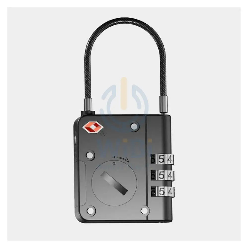 KeySmart Smart Lock Find My Lock - Black Accessories > Smart Devices