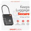 KeySmart Smart Lock Find My Lock - Black Accessories > Smart Devices