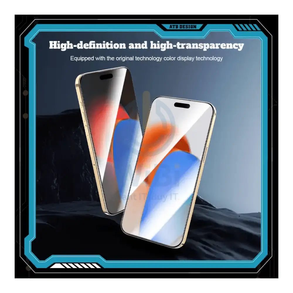 King Kong Tempered Glass Screen Protector - iPhone 15 Pro Max / Clear Accessories > Mobiles & Tablets > Mobiles >