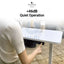 King smith Smart Height Adjustable Desk - White Accessories > Smart Devices
