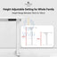 King smith Smart Height Adjustable Desk - White Accessories > Smart Devices