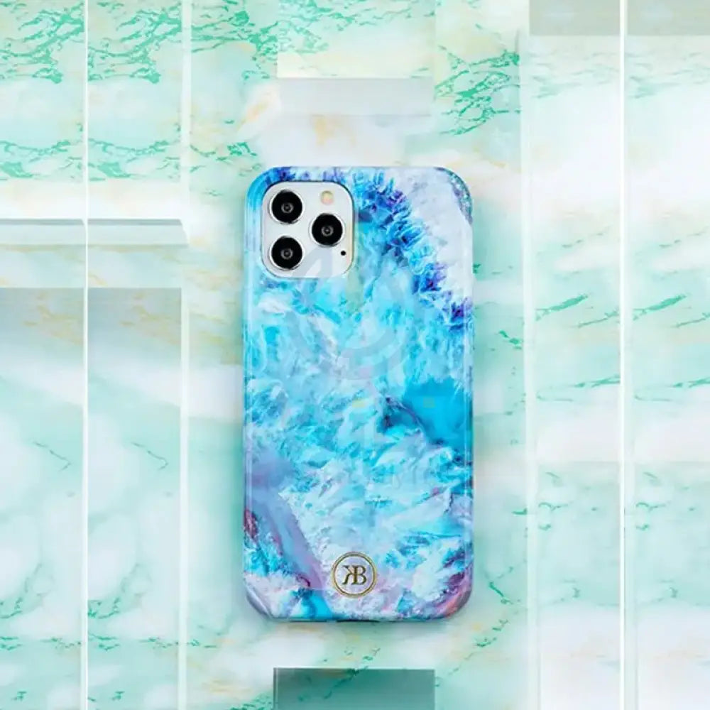Kingxbar Case For iPhone 12 & 12 Pro - Blue Accessories > Mobiles & Tablets > Mobiles > Covers & Cases