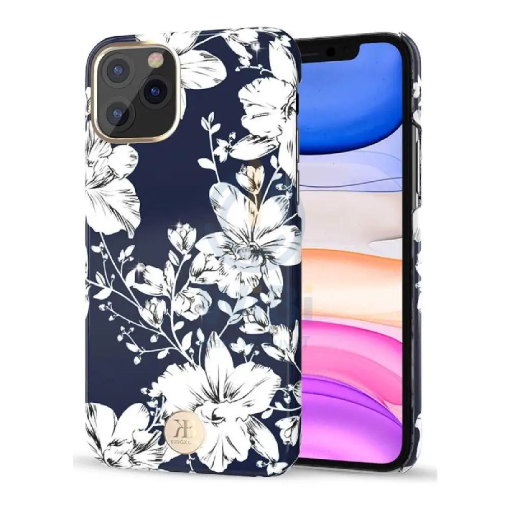 Kingxbar Swarovski Case - Apple iPhone 11 Pro Max / Floral Black Accessories > Mobiles & Tablets > Mobiles