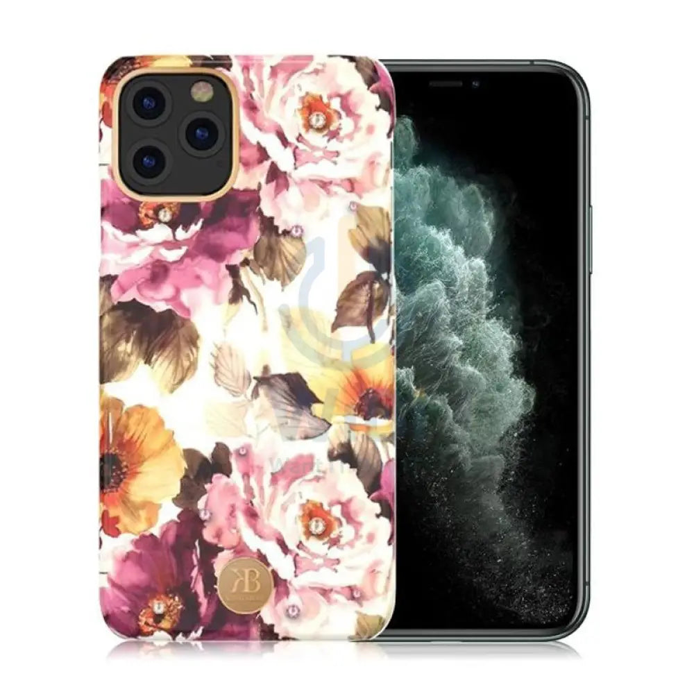 Kingxbar Swarovski Case - iPhone 11 Pro Max / Flora Pink Accessories > Mobiles & Tablets > Mobiles > Covers & Cases