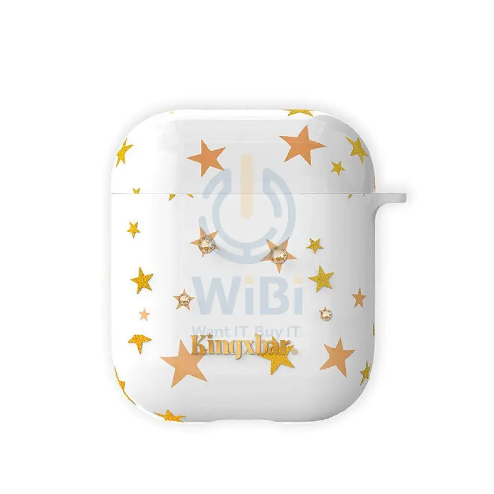 Kingxbar Swarovski Hard Case For Apple Airpod - Starry Sky Accessories > Mobiles & Tablets