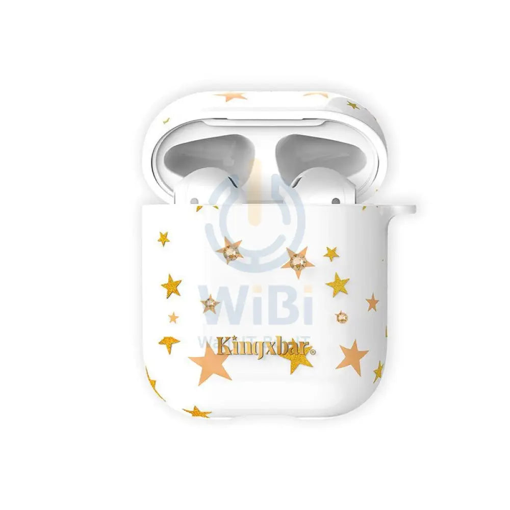 Kingxbar Swarovski Hard Case For Apple Airpod - Starry Sky Accessories > Mobiles & Tablets