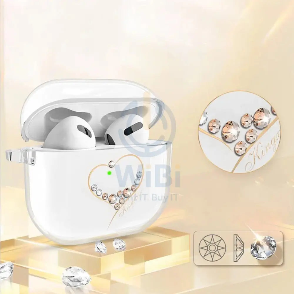 Kingxbar Wish Series AirPods 3 Case - Gold Accessories > Mobiles & Tablets