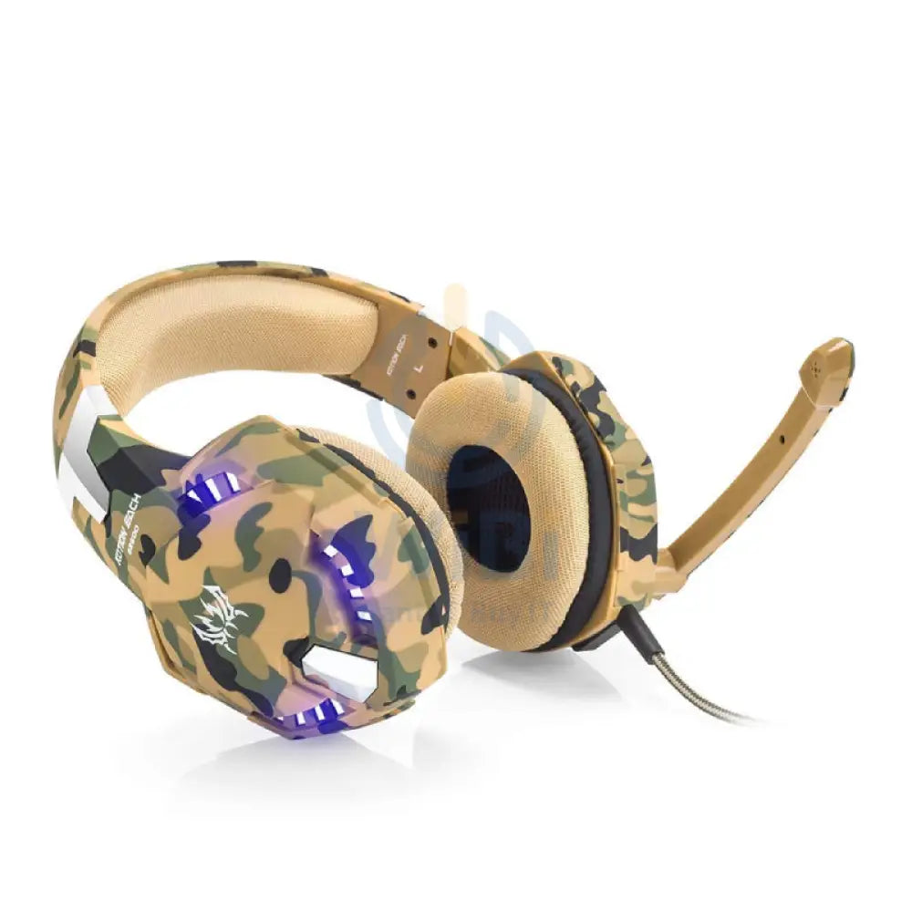 Kotion Each G 2600 Gaming Headphone - Camo Yellow Accessories > Audio > Headphones > Gaming Zone