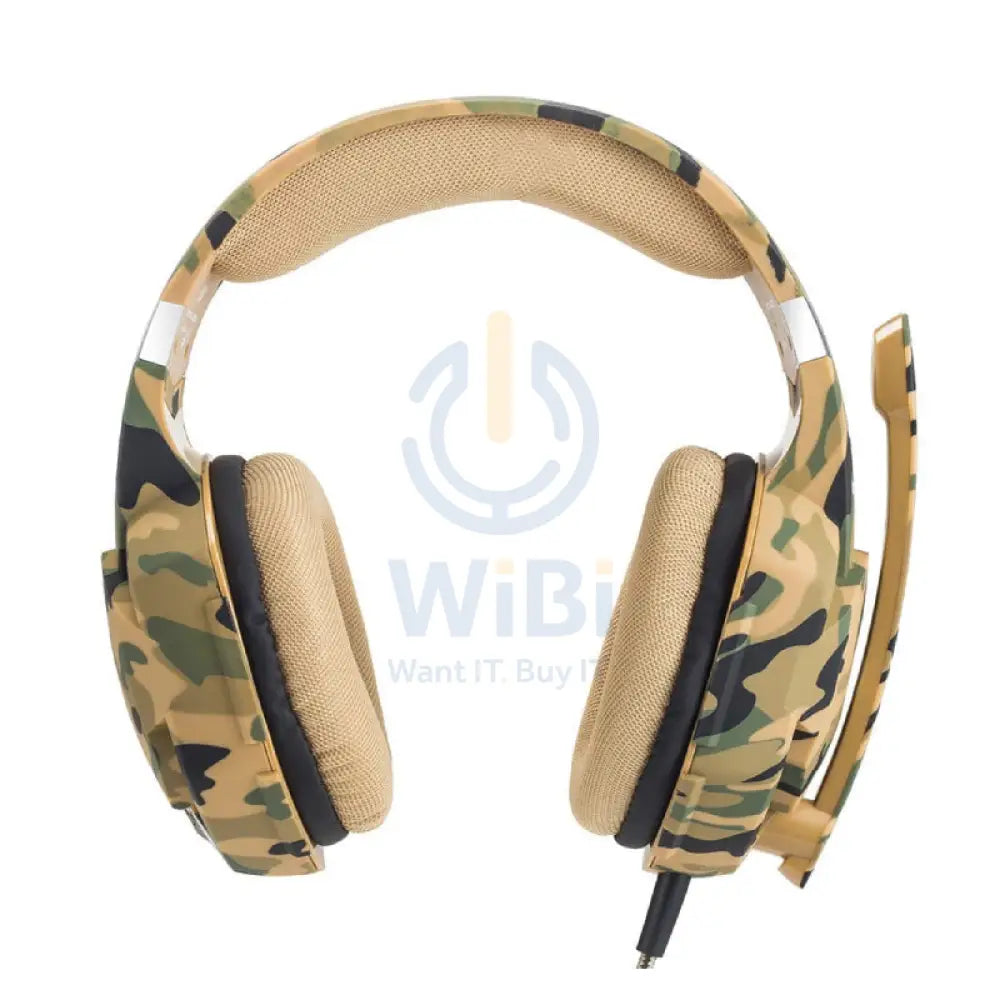 Kotion Each G 2600 Gaming Headphone - Camo Yellow Accessories > Audio > Headphones > Gaming Zone