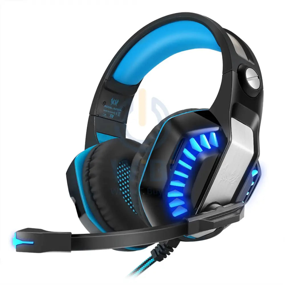 Kotion Each G2000 Pro Gaming Headphone - Black/Blue Accessories > Audio > Headphones > Gaming Zone