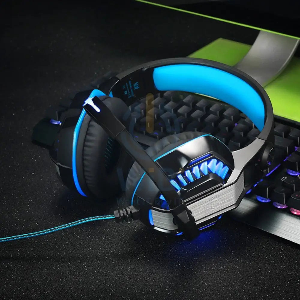 Kotion Each G2000 Pro Gaming Headphone - Black/Blue Accessories > Audio > Headphones > Gaming Zone