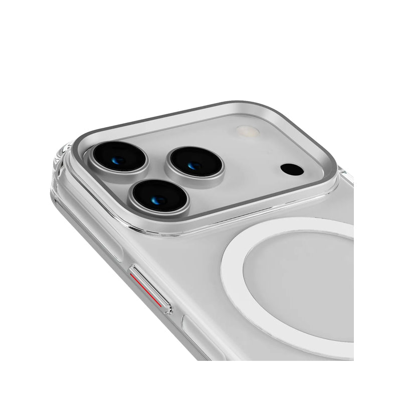 Levelo Allure PC Hard MagSafe Case For Apple iPhone 17 Pro Max - Transparent Accessories > Mobiles & Tablets > Mobiles