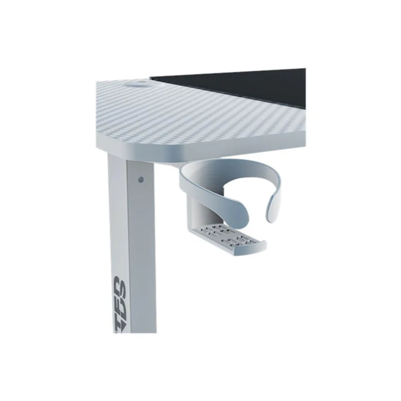 Twisted Minds Paradox Adjustable Gaming Desk - White