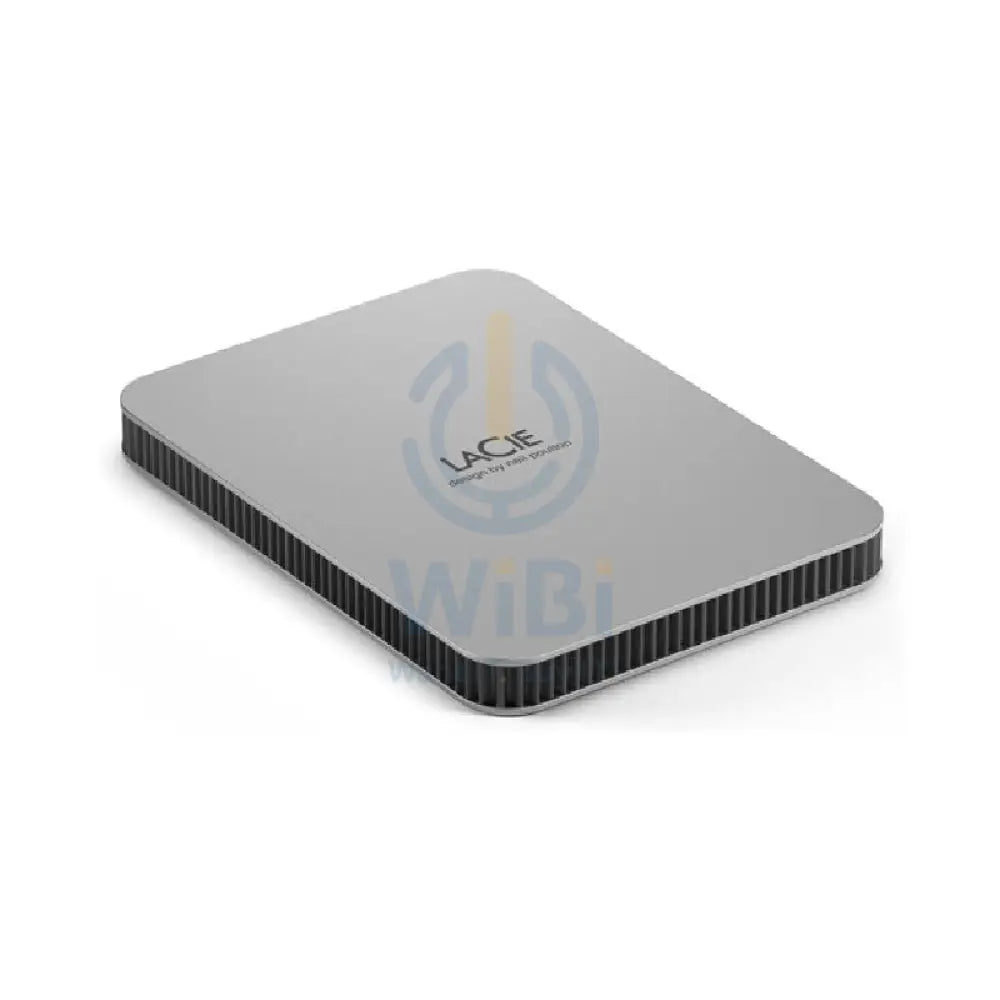 LaCie Portable Mobile Drive - 4TB / USB 3.2 Gen 1 / Type-C / Titanium Silver / External Hard Drive Storage > USB Hard