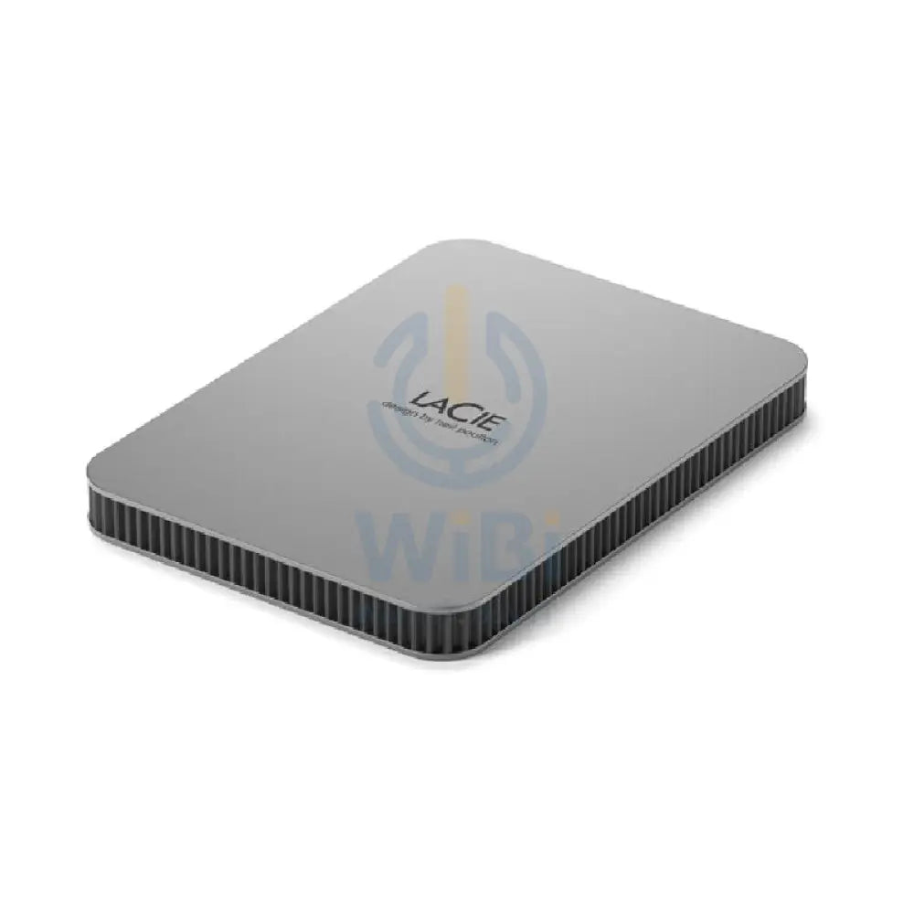 LaCie Portable Mobile Drive - 4TB / USB 3.2 Gen 1 / Type-C / Titanium Silver / External Hard Drive Storage > USB Hard