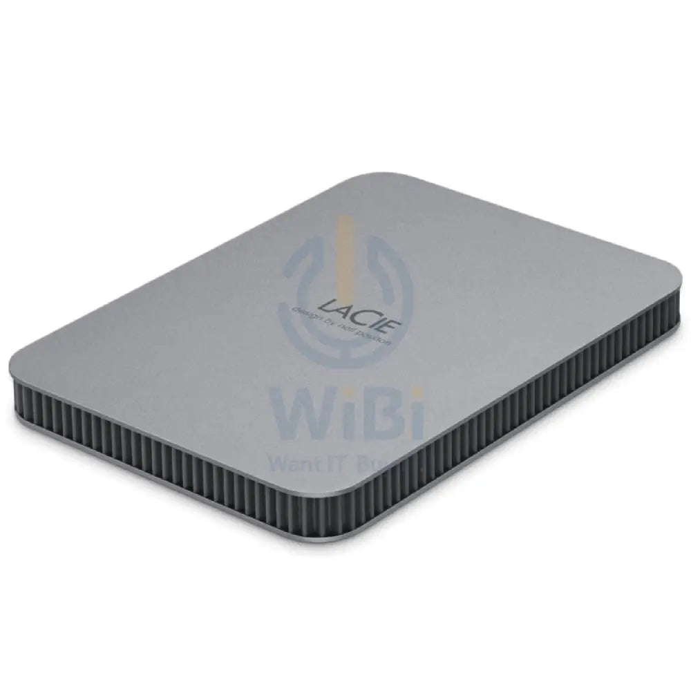 LaCie Portable Mobile Drive Secure - 5TB / 5.0 Gbps / USB 3.2 Gen 1 / Type-C / Space gray / External Hard Drive Storage