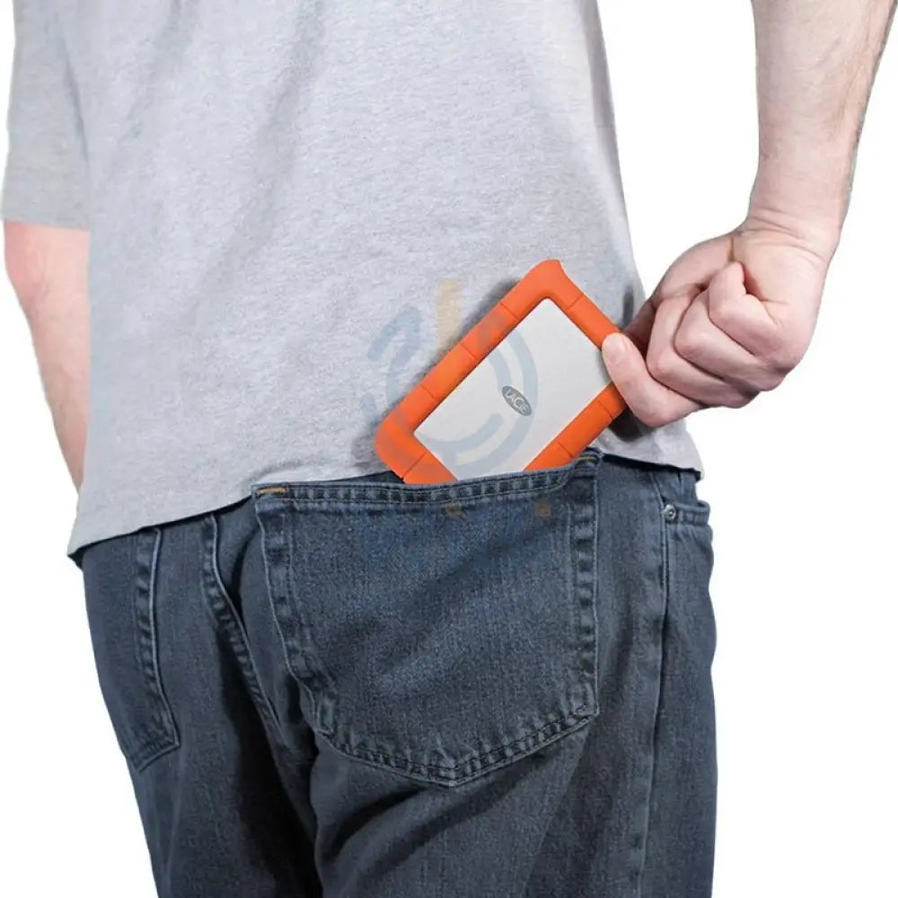LaCie Rugged Mini - 1TB / 20 Gbps / USB 3.2 Gen 2x2 / External SSD (Solid State Drive) Storage > USB Solid State Drive