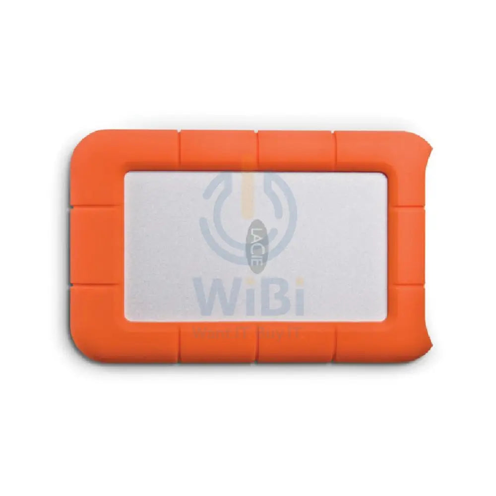 LaCie Rugged portable Mini - 4TB / 5.0 Gbps / USB 3.0 / Type-C / External Hard Drive Storage > USB Hard Drive