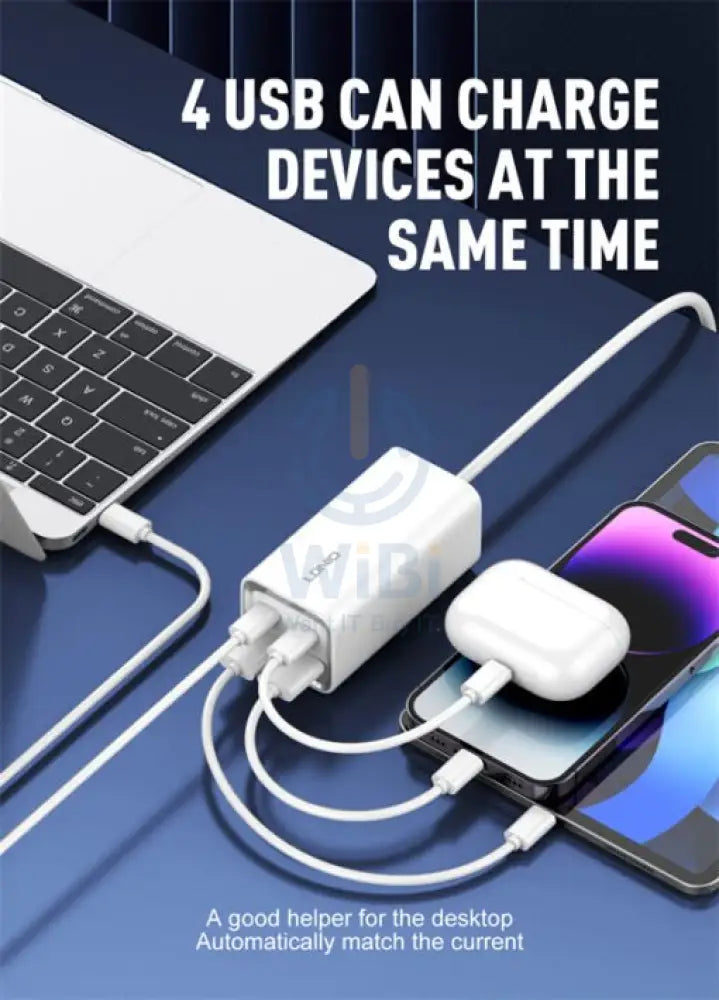 Ldnio 65W Multi-ports Desktop Fast Charging Station Accessories > Docking Station