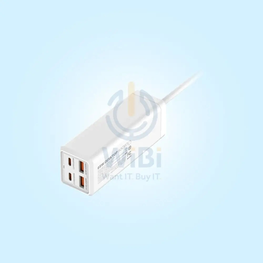 Ldnio SC1418 Desktop Power Extension Sockets - 65W / White Accessories > Power > Power Protection > Surge Protector