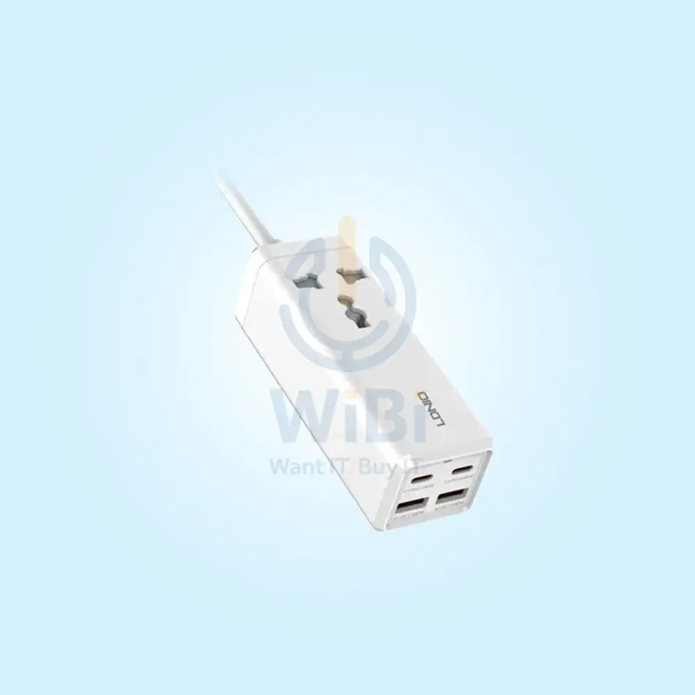 Ldnio SC1418 Desktop Power Extension Sockets - 65W / White Accessories > Power > Power Protection > Surge Protector