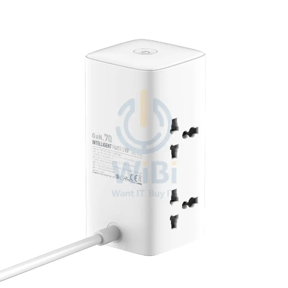 LDNIO SC4383 Multifunctional Universal Desktop Power Adapter - 70W / White Accessories > Power Adapters