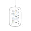 Ldnio WiFi Smart Power Strip - 30W / 3 Way / 2 Meters / White