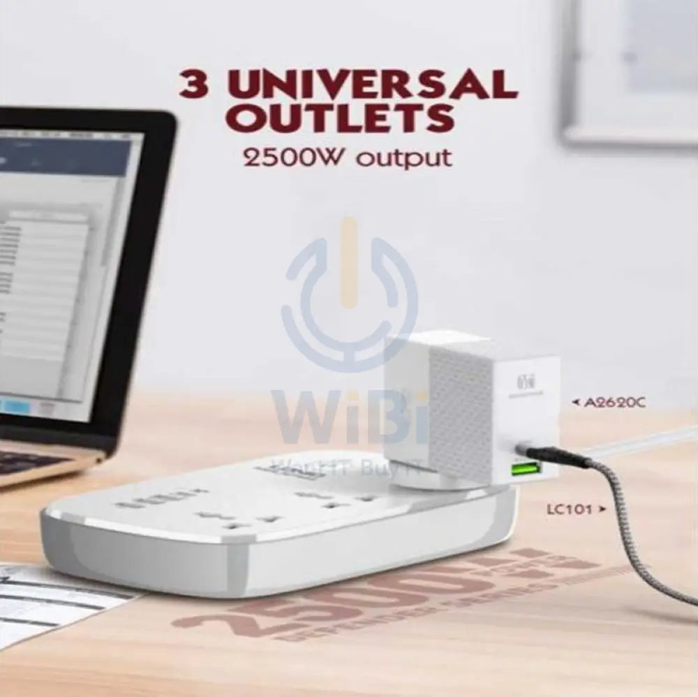 Ldnio WiFi Smart Power Strip - 30W / 3 Way / 2 Meters / White Accessories > Power > Power Protection > Surge Protector