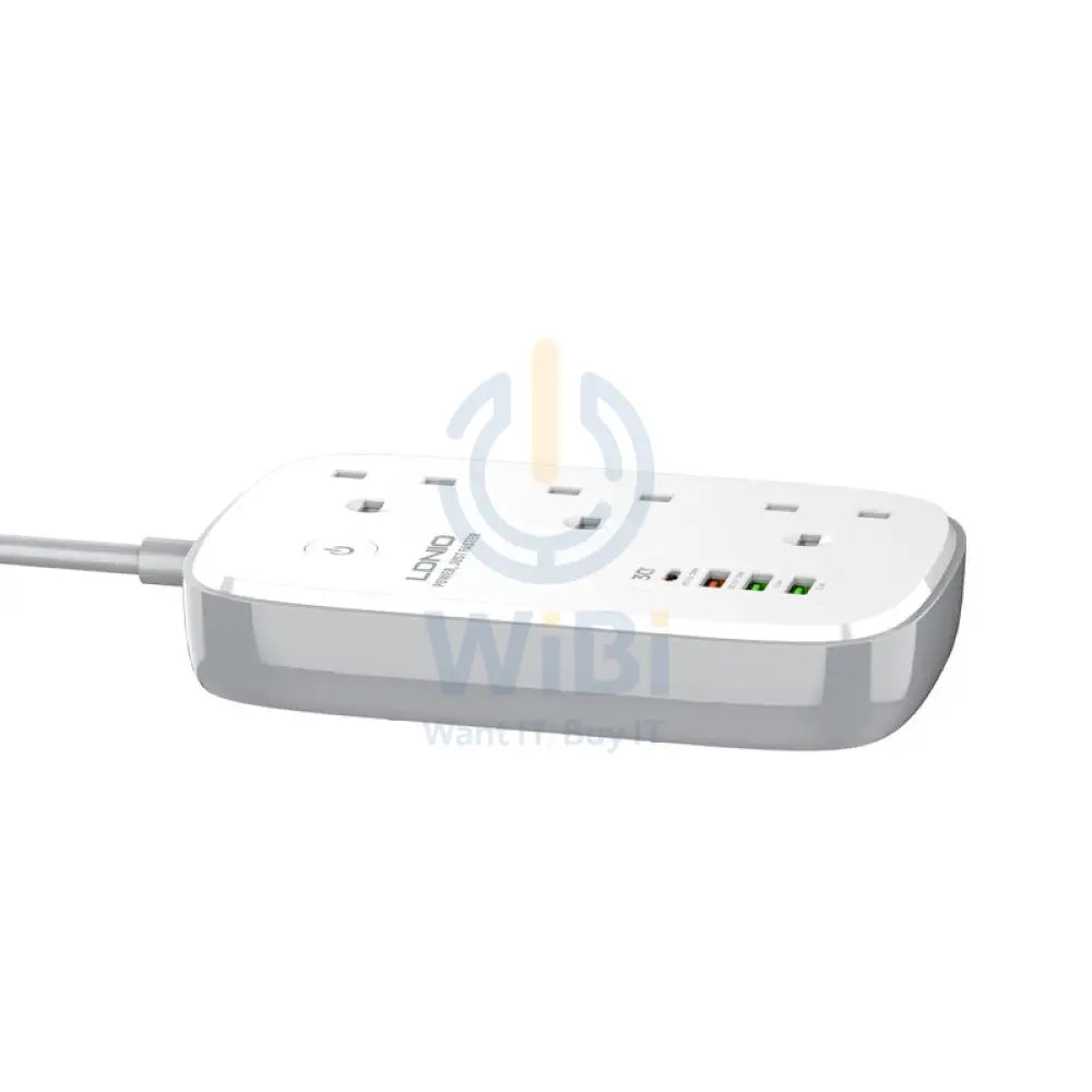 Ldnio WiFi Smart Power Strip - 30W / 3 Way / 2 Meters / White