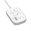 Ldnio WiFi Smart Power Strip - 30W / 3 Way / 2 Meters / White