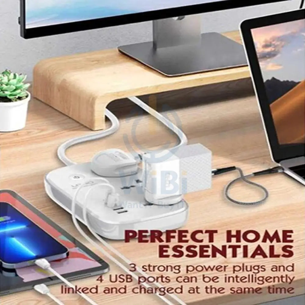 Ldnio WiFi Smart Power Strip - 30W / 3 Way / 2 Meters / White Accessories > Power > Power Protection > Surge Protector