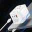LDNIO Z8 Universal GaN Fast Charger Travel Adapter - 45W / White Accessories > Power Adapters
