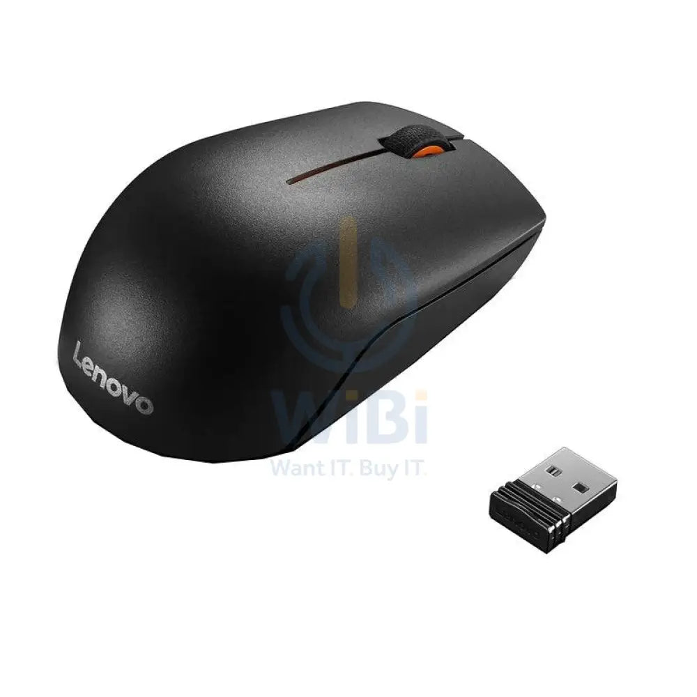Lenovo 300 Wireless Compact Mouse - 2.40GHz / Black - Mouse