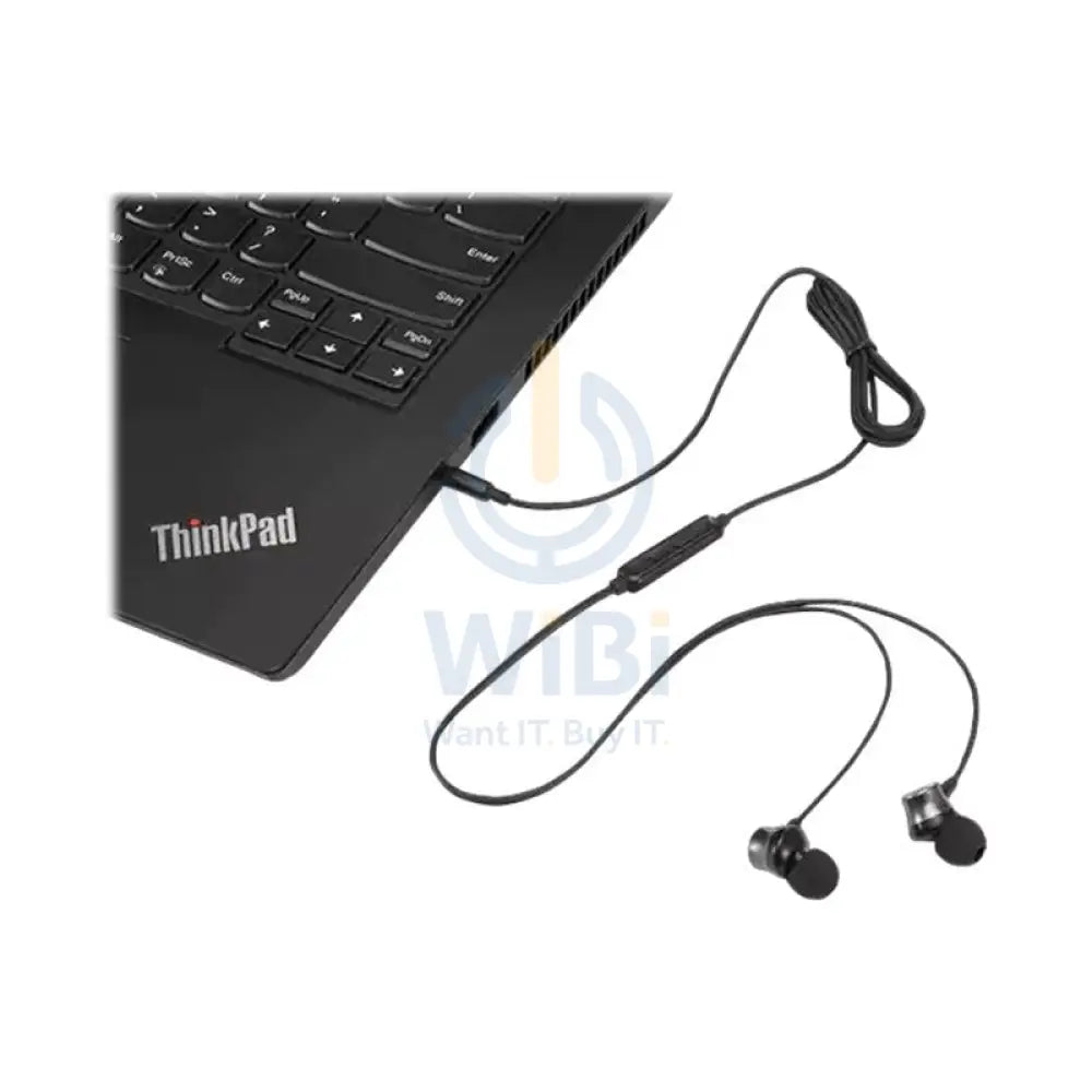 Lenovo Analog In-Ear Headphone Gen II - 3.5mm / Wired / Black Accessories > Audio > Headphones