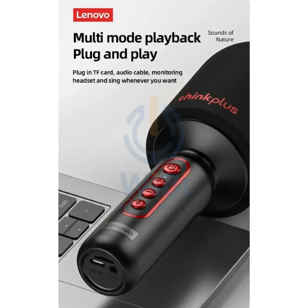 Lenovo Digital Microphone M1 - Bluetooth / 2000mAh / Black Accessories > Audio > Microphone