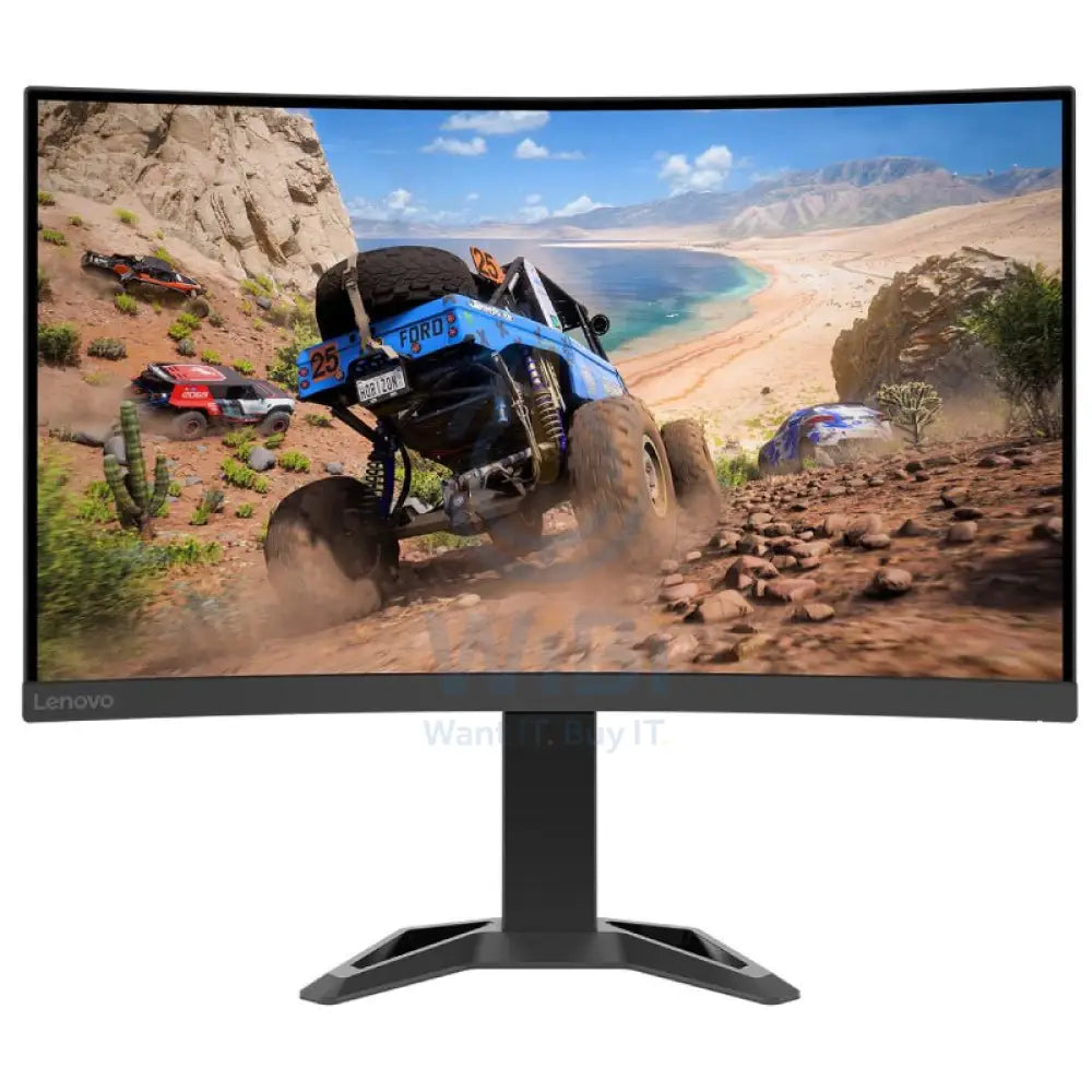 Lenovo G27qc-30 QHD Curved Gaming Monitor - 27’’ QHD / 1ms / HDMI / DisplayPort - Monitor Monitors & Projectors >