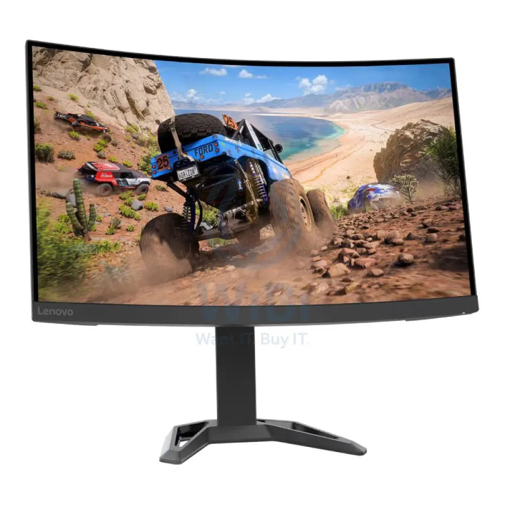 Lenovo G27qc-30 QHD Curved Gaming Monitor - 27’’ QHD / 1ms / HDMI / DisplayPort - Monitor Monitors & Projectors >