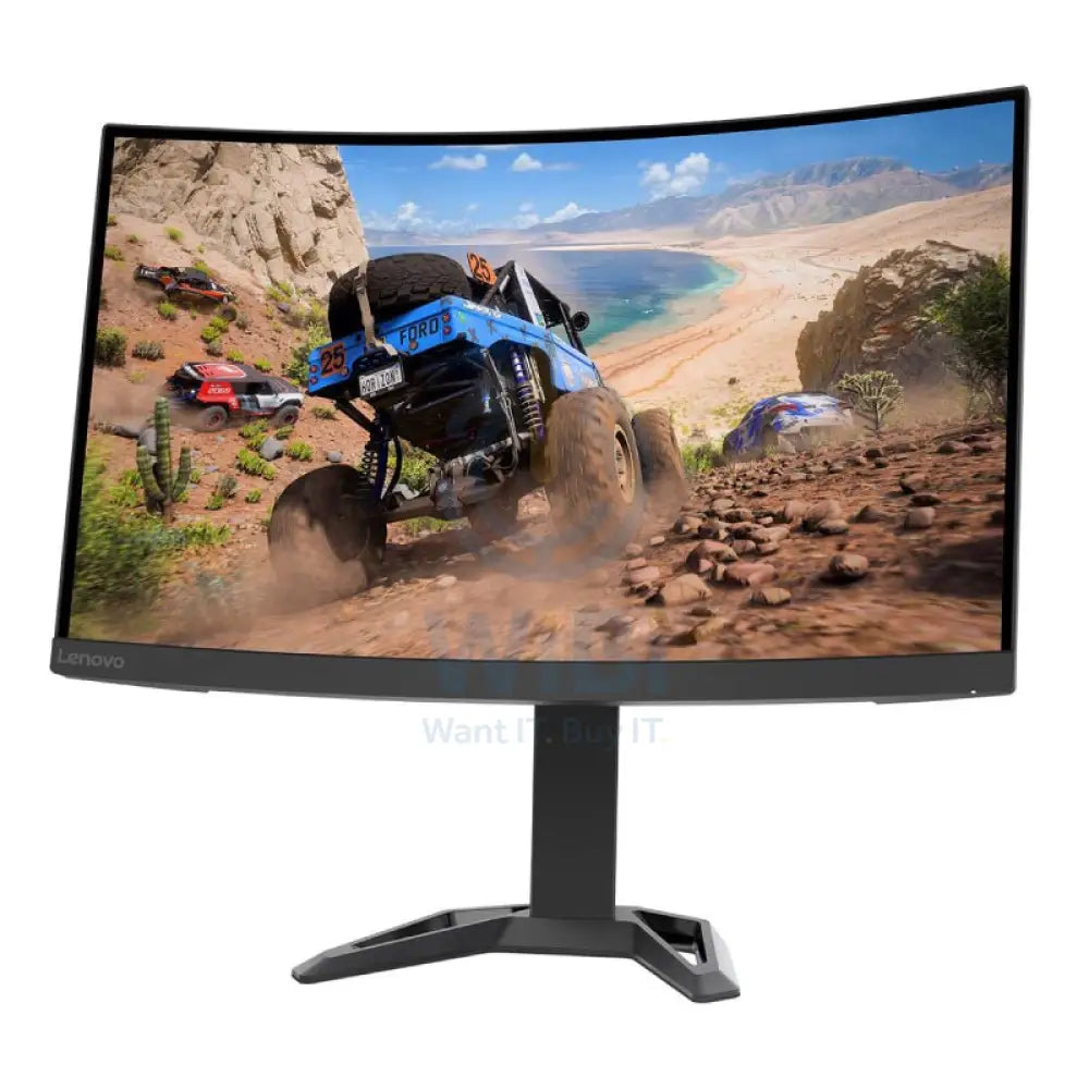 Lenovo G27qc-30 QHD Curved Gaming Monitor - 27’’ QHD / 1ms / HDMI / DisplayPort - Monitor Monitors & Projectors >