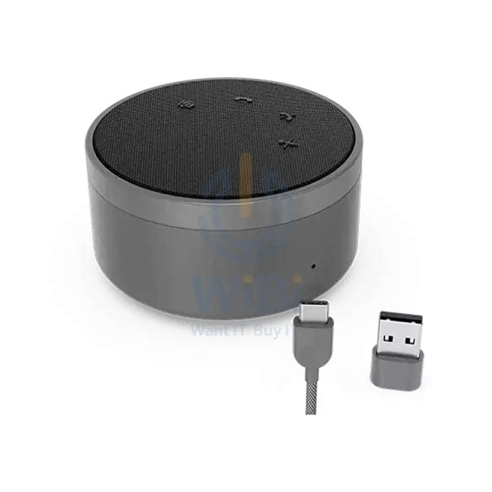 Lenovo Go Wired Speakerphone - 790 mm / USB-C / Storm Grey Accessories > Audio > Speakers