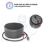 Lenovo Go Wired Speakerphone - 790 mm / USB-C / Storm Grey Accessories > Audio > Speakers