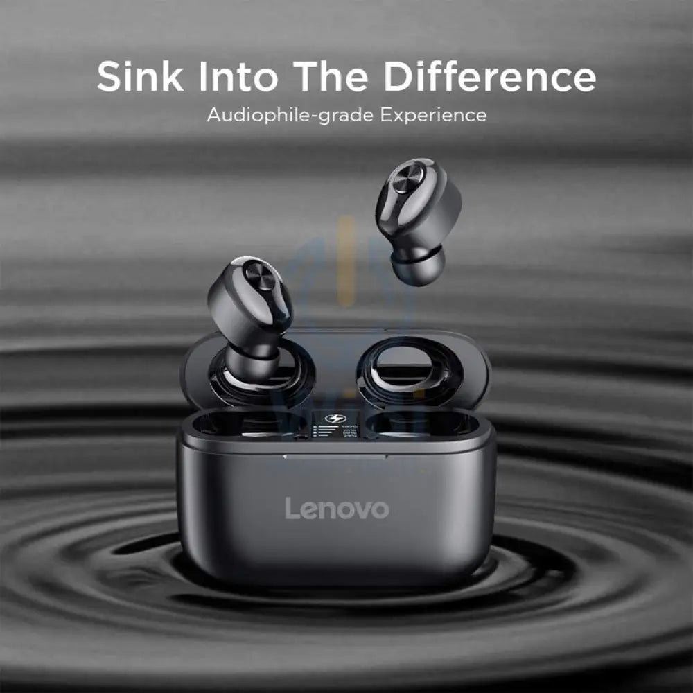 Lenovo HT18 Wireless Earbuds - Bluetooth / 10 Meter / Black Accessories > Audio > Headphones