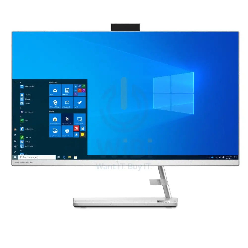 Lenovo IdeaCentre 3 Gen 7 AIO PC - i7 / 16GB / 250GB (NVMe M.2 SSD) / 23.8’’ FHD Non-Touch / Win 11 Pro / 1YW / White