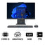 Lenovo IdeaCentre Gen 9 AIO PC - i5 / 8GB / 1TB (NVMe M.2 SSD) / 23.8’’ FHD Non-Touch / Win 11 Pro / 1YW / Luna Grey