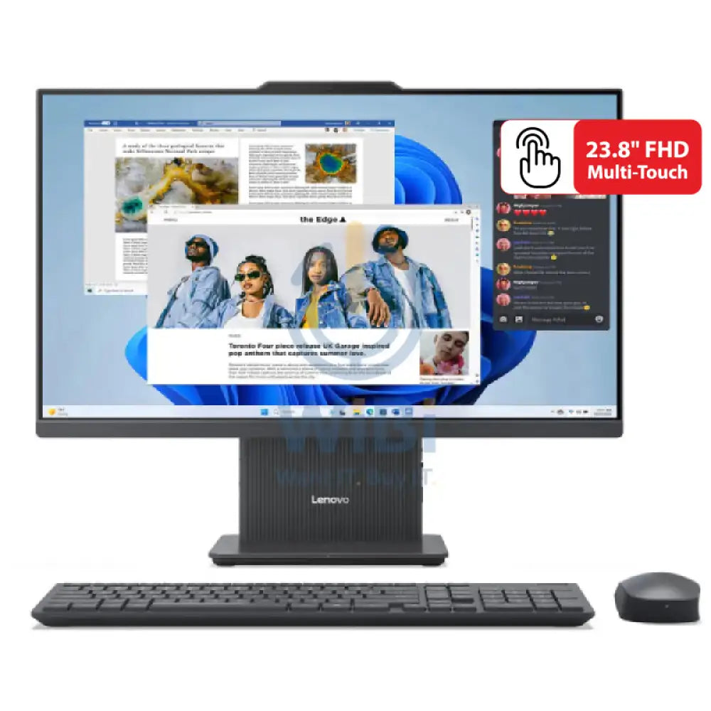 Lenovo IdeaCentre Gen 9 AIO PC - i5 / 8GB / 512GB (NVMe M.2 SSD) / 23.8’’ FHD Multi-Touch / DOS (Without OS) / 1YW