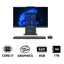 Lenovo IdeaCentre Gen 9 AIO PC - i7 / 8GB / 1TB (NVMe M.2 SSD) / 23.8’’ FHD Non-Touch / Win 11 Pro / 1YW / Luna Grey